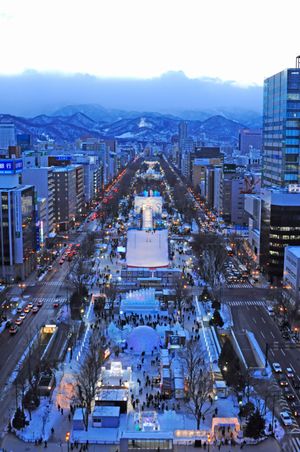 大通公園の雪まつり