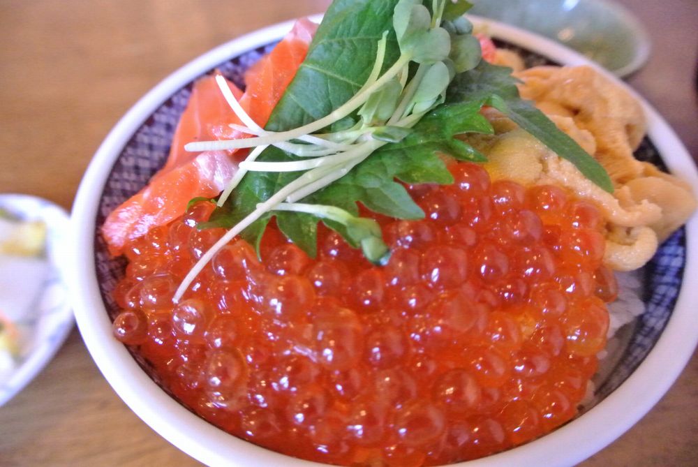 菊水　3色丼