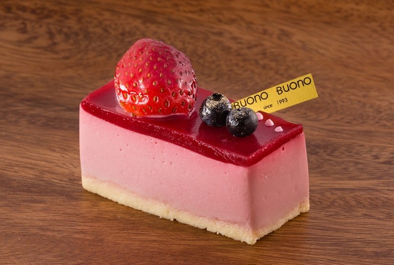 ボーノボーノ・木苺のレアチーズケーキ