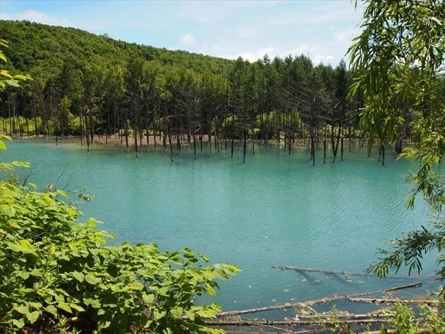 biei blue pond