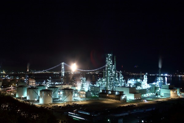 室蘭工場夜景イメージ