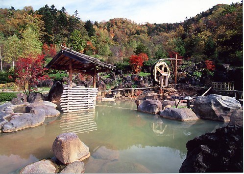 札幌・豊平峡の紅葉