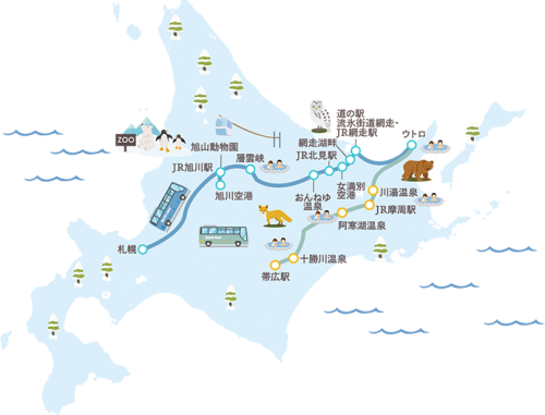 ひがし北海道周遊バス