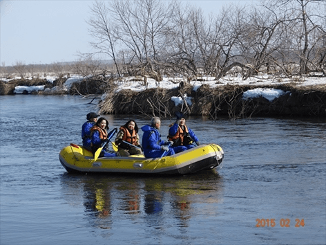 Kushiro Marsh in Winter