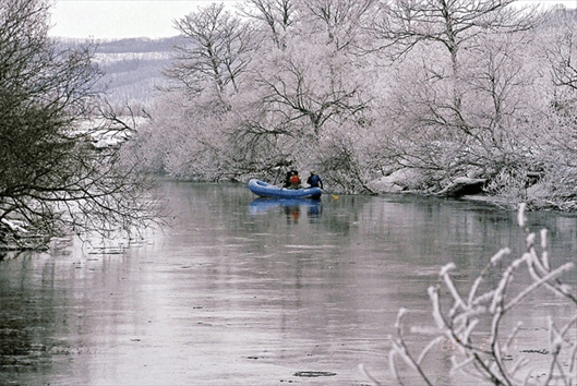 Kushiro Marsh in Winter