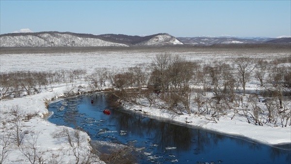 Kushiro Marsh in Winter