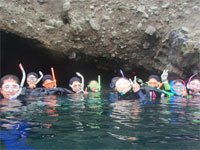 北海道　青の洞窟