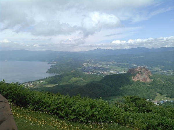 洞爺湖　中島トレッキング体験