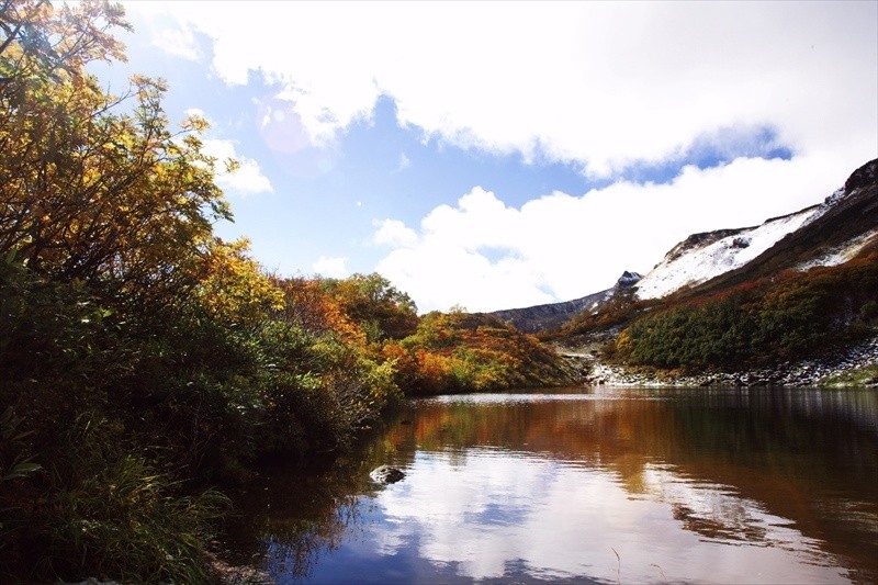 秋の北海道旅行イメージ