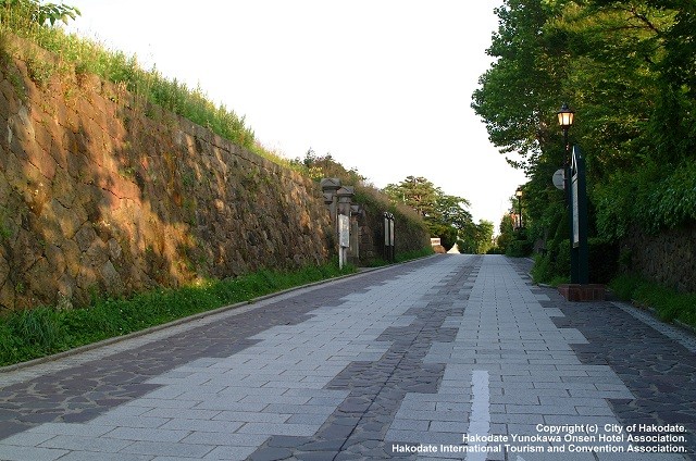 A street in Hakodate's western district