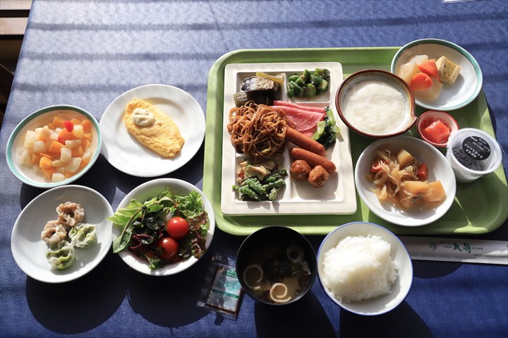 丸駒温泉　朝食