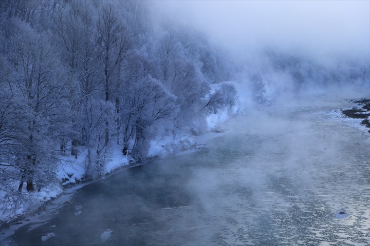 北海道　冬　絶景
