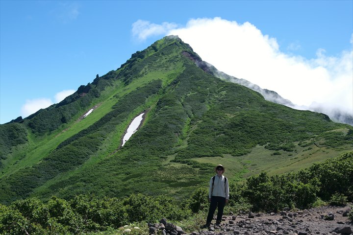 利尻山　登山　長官山