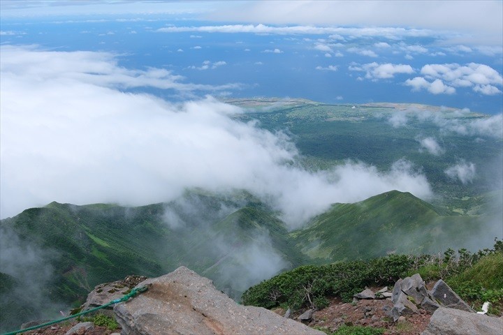 利尻山　登山