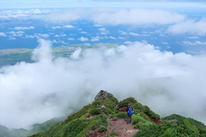 利尻山　登山