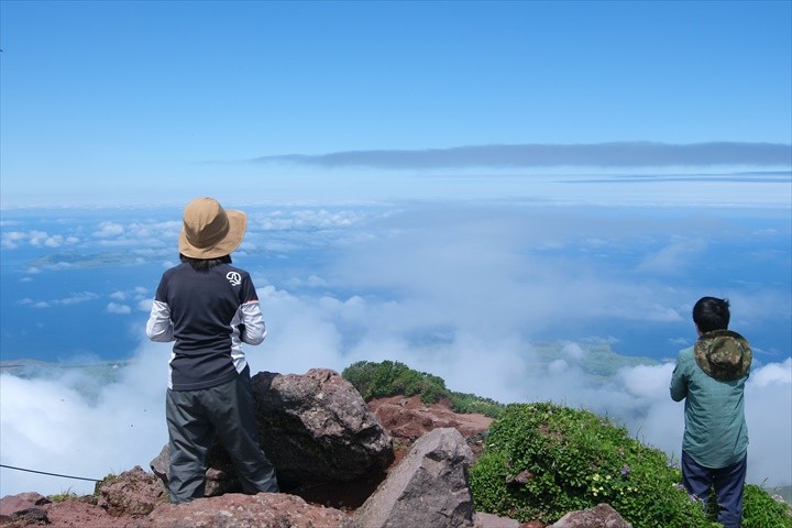 利尻山　登山