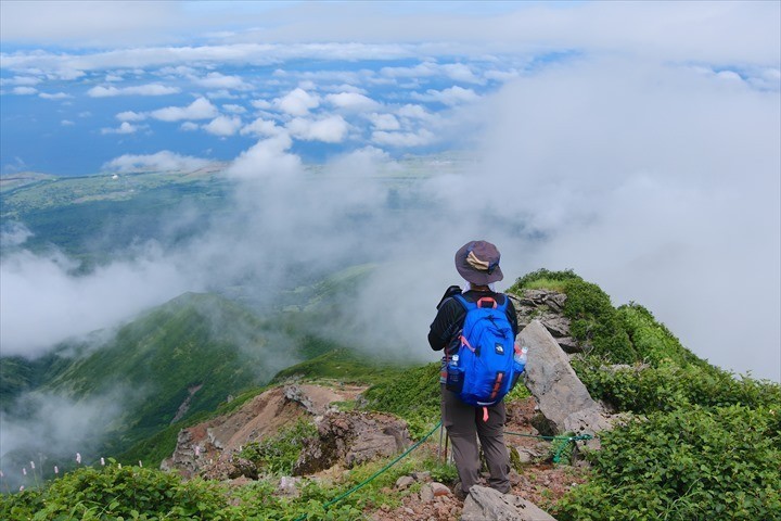 利尻山　登山