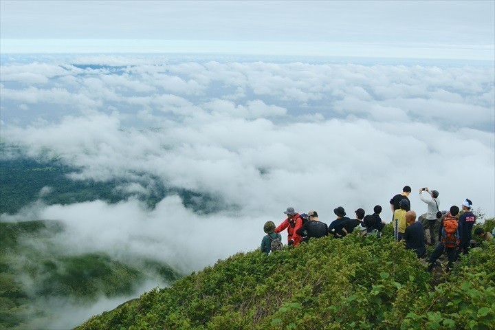 利尻山　登山