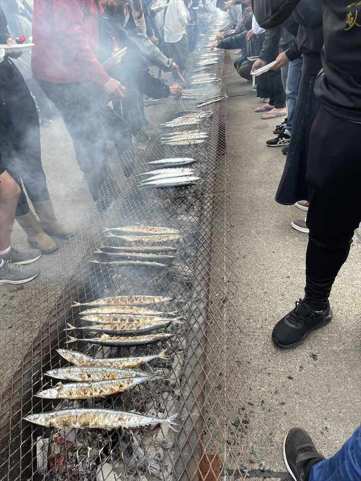 根室観光スポット　根室さんま祭り