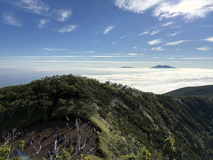 雲海 藻琴山
