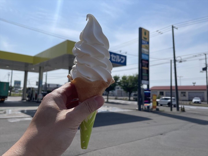 釧路　ソフトクリーム,根室　ソフトクリーム