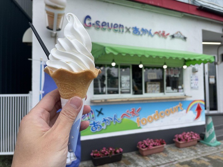 釧路　ソフトクリーム,根室　ソフトクリーム