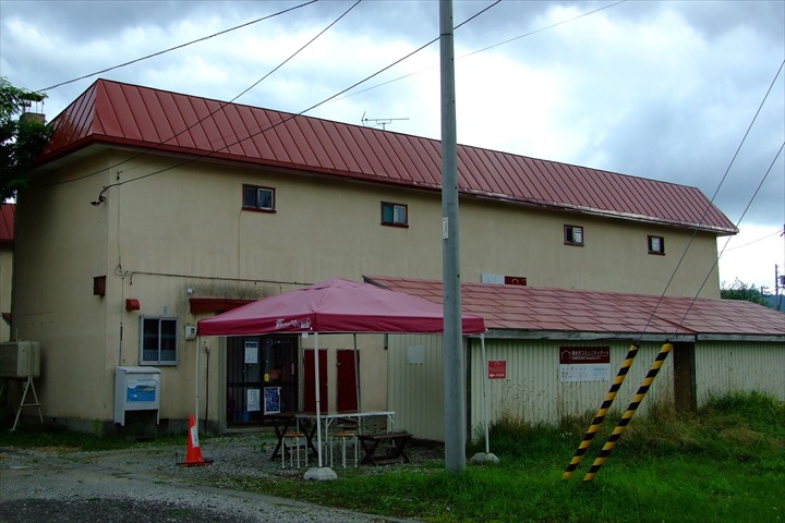 旧北炭清水沢火力発電所　清水沢コミュニティーゲート　旧炭鉱住宅