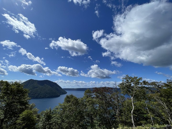 摩周湖　展望台　どっち