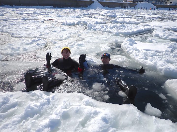 知床観光 流氷ウォーク