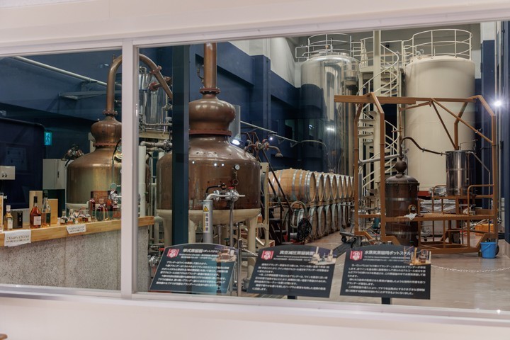 池田ワイン城　ブランデー蒸留室