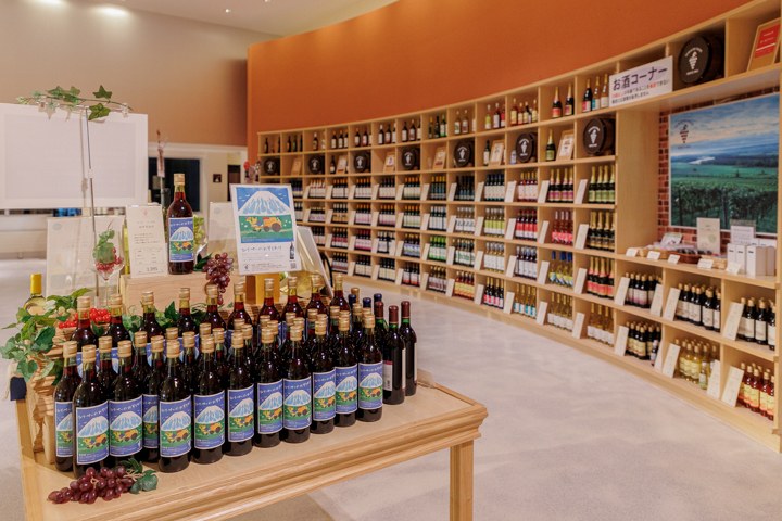 池田ワイン城　売店　ショップ