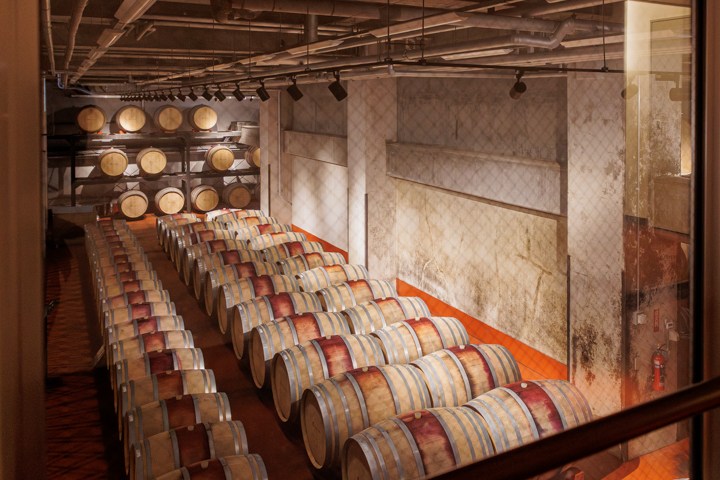 池田ワイン城　見学　上流室