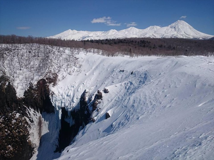 斜里観光 フレペの滝