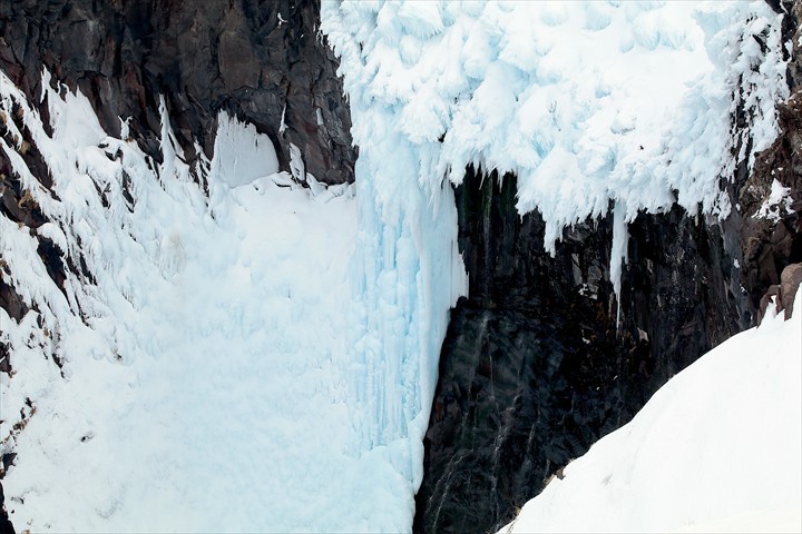 流氷観光　周辺観光　フレペの滝
