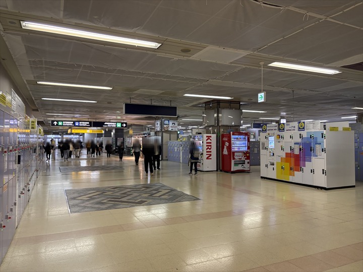 札幌駅　コインロッカー