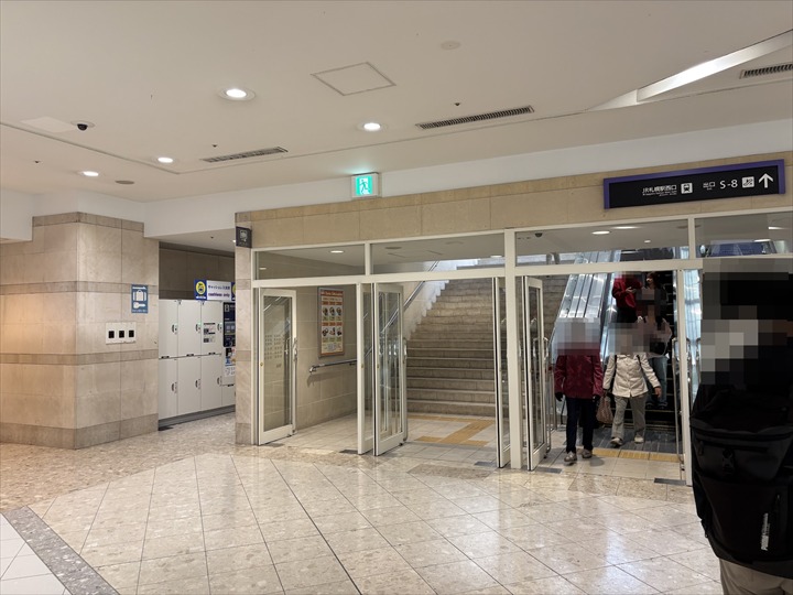 札幌駅　コインロッカー